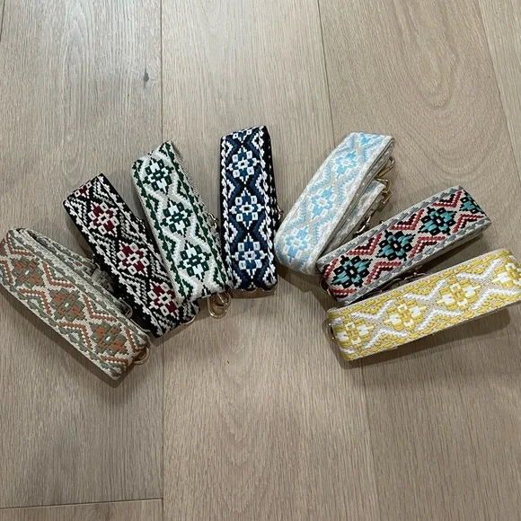 NWT Purse strap+Adjustable length+Free People Floral+Fits Madewell bags - Picture 7 of 10